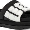 UGG Women's Maxi Slide Logo -Best Shoe Store ugg womens maxi slide logo black 1127067 blk 44576.1646263363