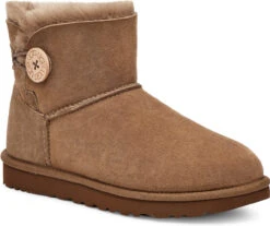 UGG Women's Mini Bailey Button II -Best Shoe Store ugg womens mini bailey button 2 hickory 1016422 hck 20204.1631549679