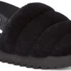 UGG Women's Super Fluff Slipper -Best Shoe Store ugg womens super fluff slipper black 1121751 blk 71778.1636582905