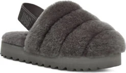 UGG Women's Super Fluff Slipper 10 UGG Women's Super Fluff Slipper -Best Shoe Store ugg womens super fluff slipper charcoal 1121751 chrc 08610.1636582906